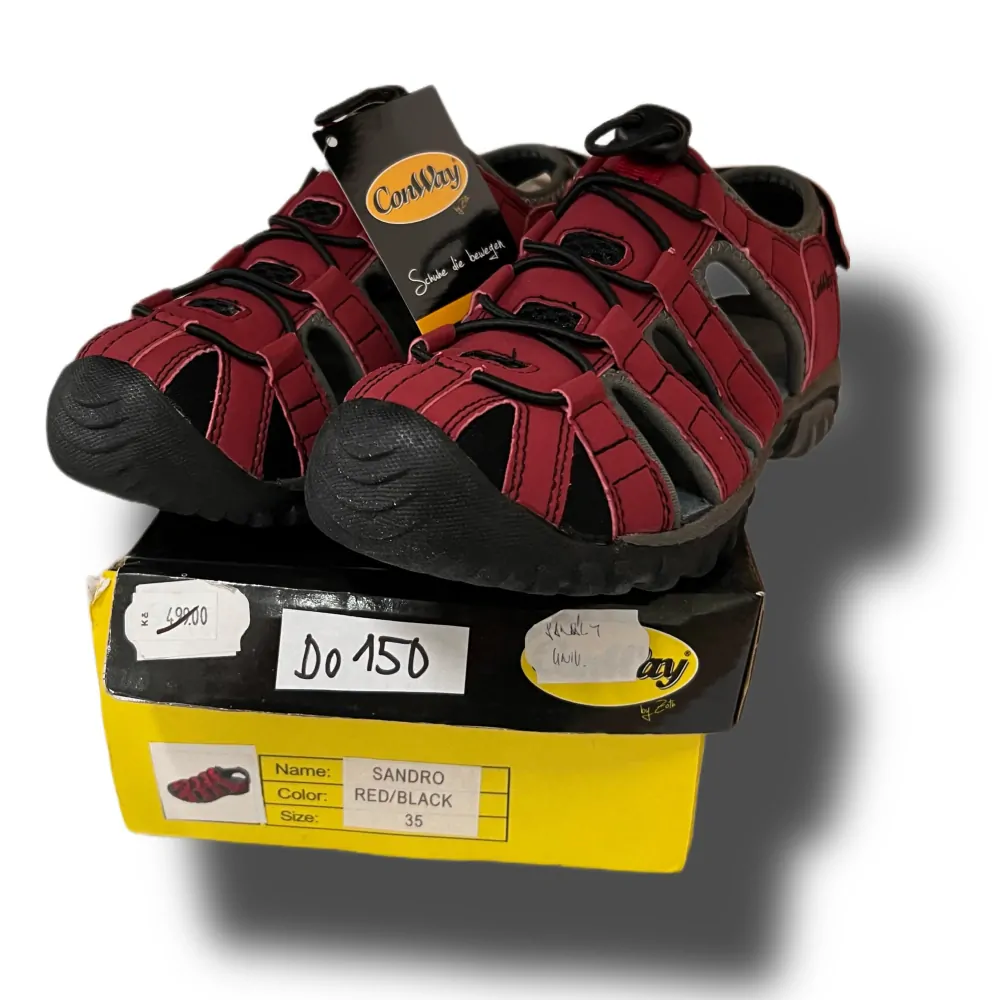 D0150-Sandro-Red/Black-vel.35