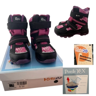 D0350-Ponte Tex-AFL058R8085-BLACK/VIOLET